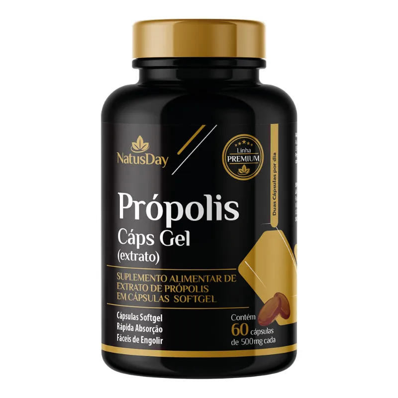 Própolis 60 Cápsulas Natusday Premium