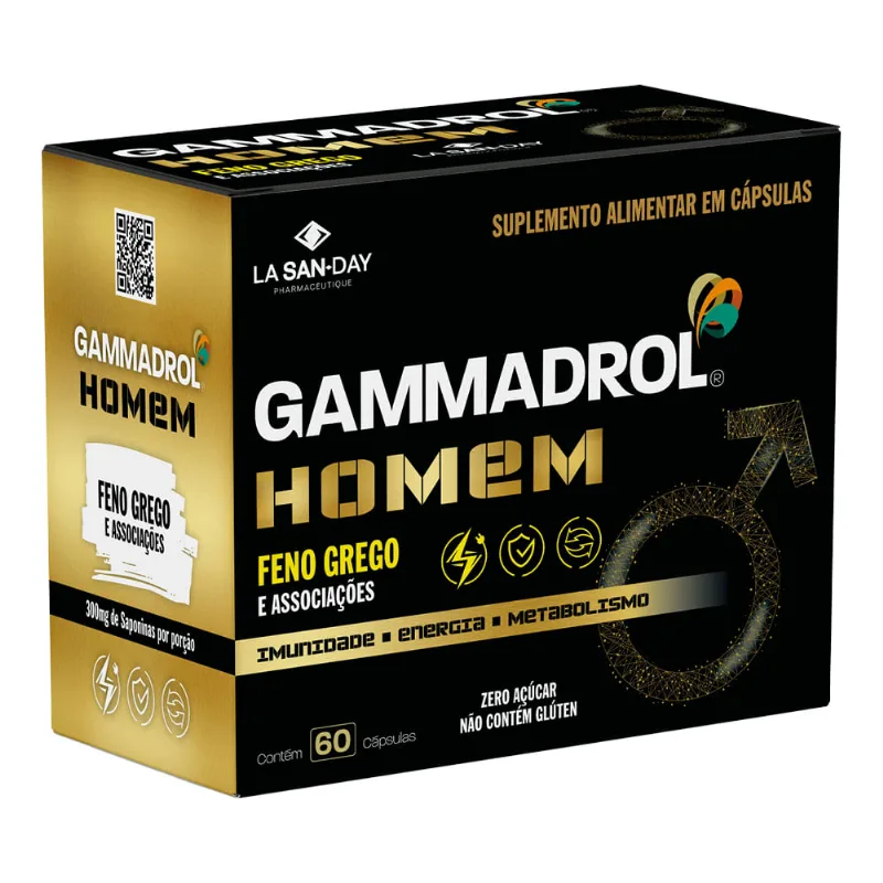 Gammadrol Homem 60 Cápsulas