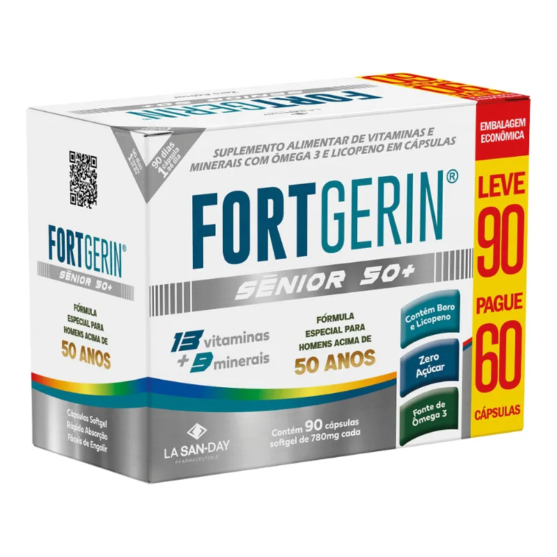 Fortgerin Senior 50+ 90 Cápsulas