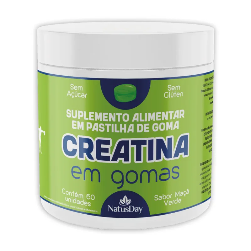 Creatina em Goma Natusday