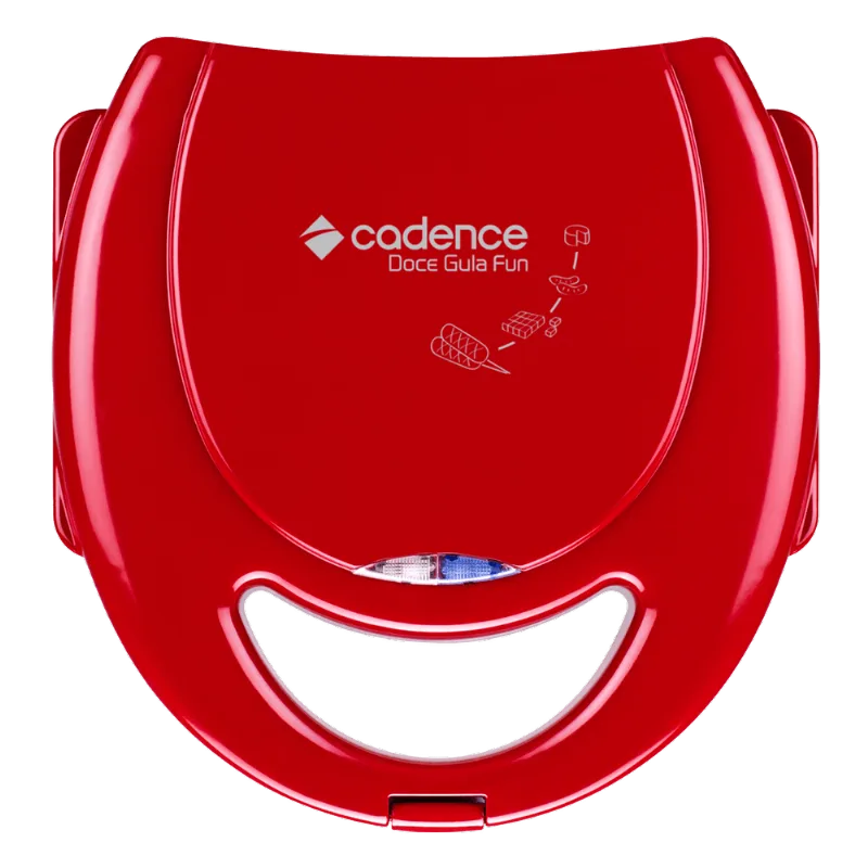 Crepeira Cadence Doce Gula Fun Crp301 Vermelha 220V