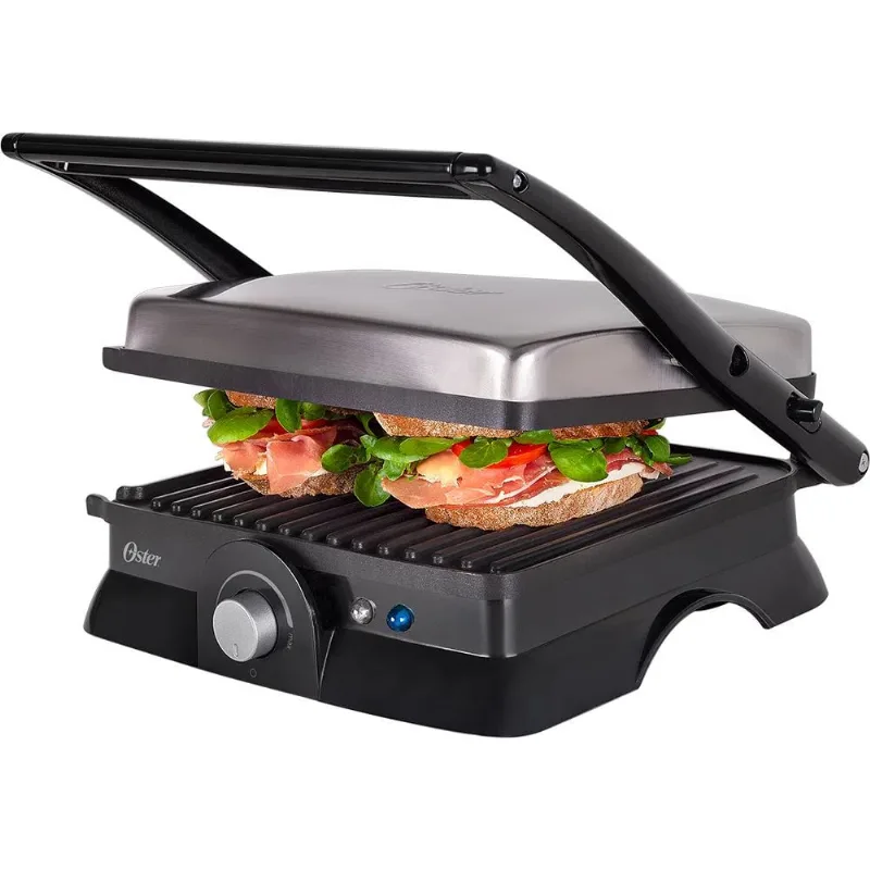 Sanduicheira Grill Oster OGRL210 Preta 220V