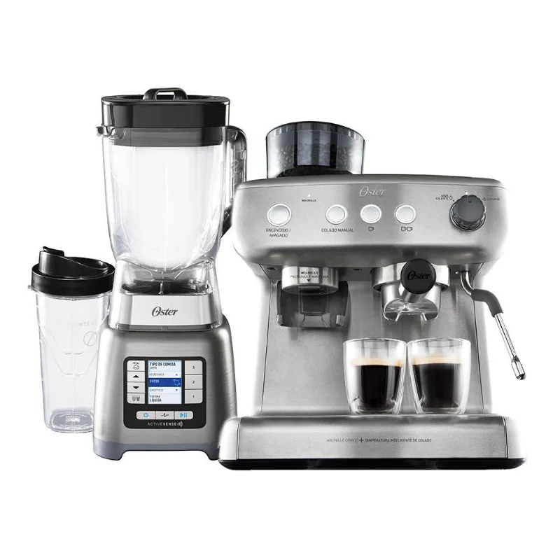 Kit Liquidificador Active Sense e Cafeteira Espresso 220V
