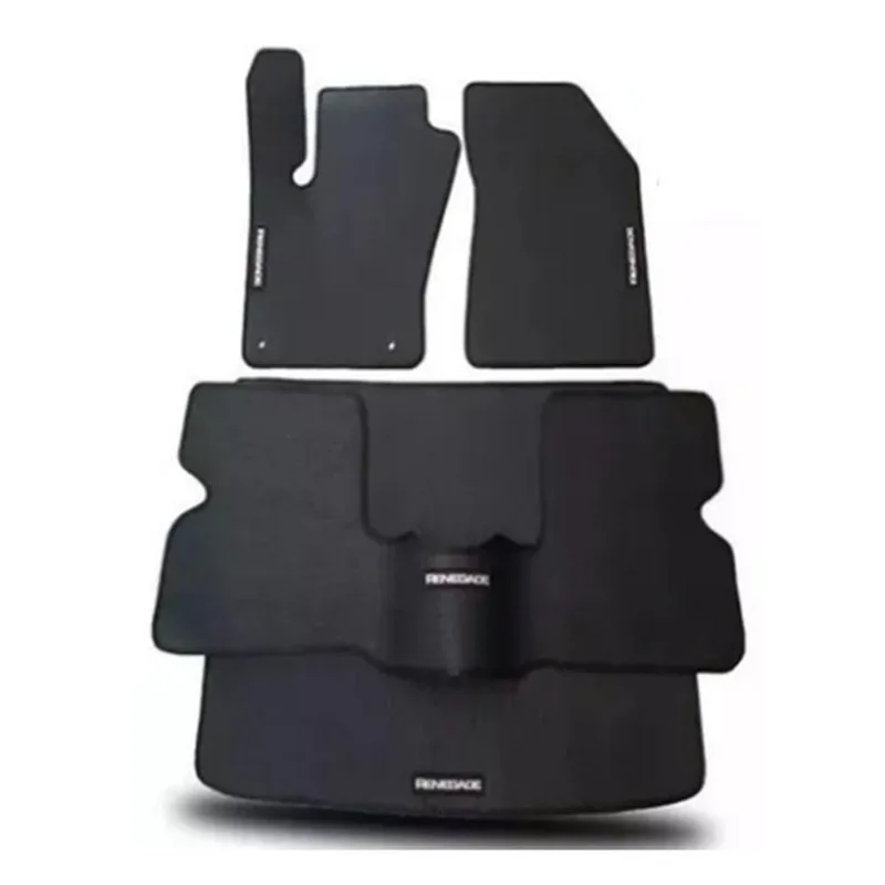 Jogo De Tapete Borracha Jeep Renegade 3 Peças Bordados