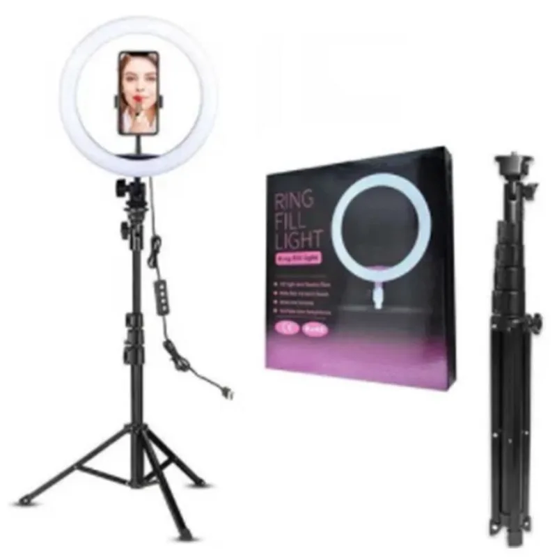 Ring Light Led 10 Polegadas 26Cm Com Trípe Para Gravaçao
