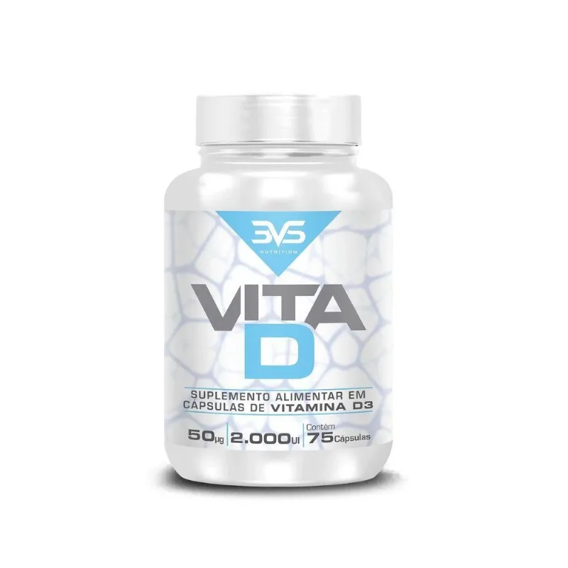 Vitamina D 2000ui 3vs Nutrition 75 Caps