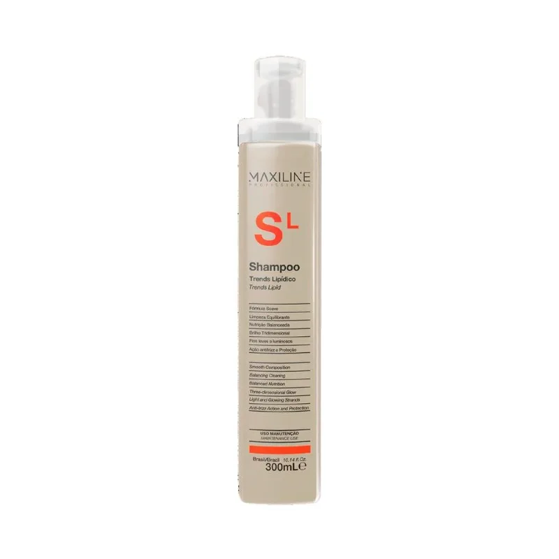 Shampoo Maxiline Trends Lipídico 300ml (MP)