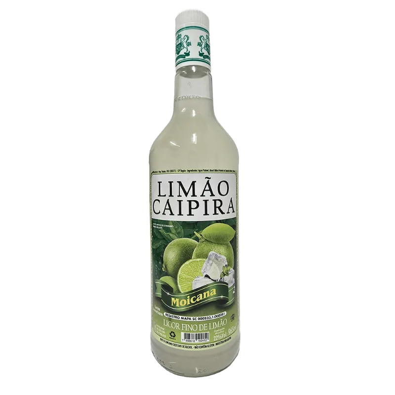 Licor de Limão Moicana Garrafa 965ml