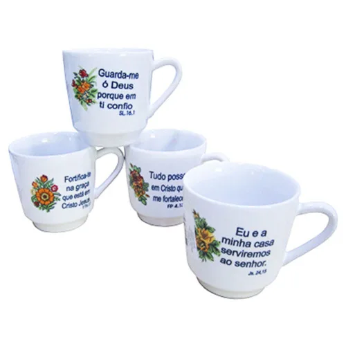 Caneca Porcelana Sortida - Bazar