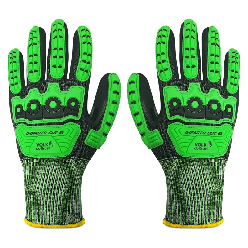 Luva de Impacto Cut R2 Volk do Brasil 100906647 M - 100906647