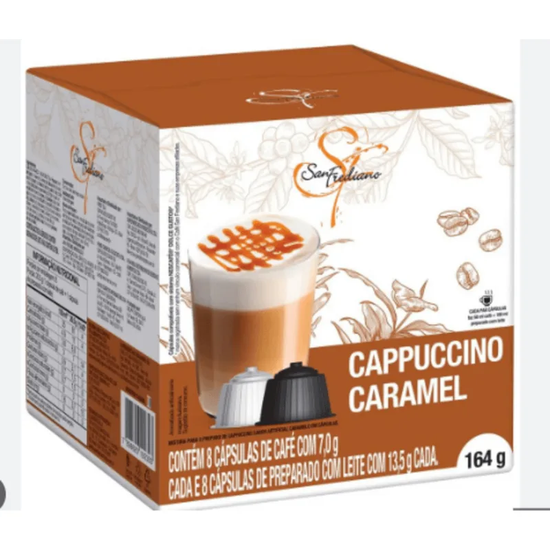 Caps Cafe San Frediano 164g Cap/Caramelo