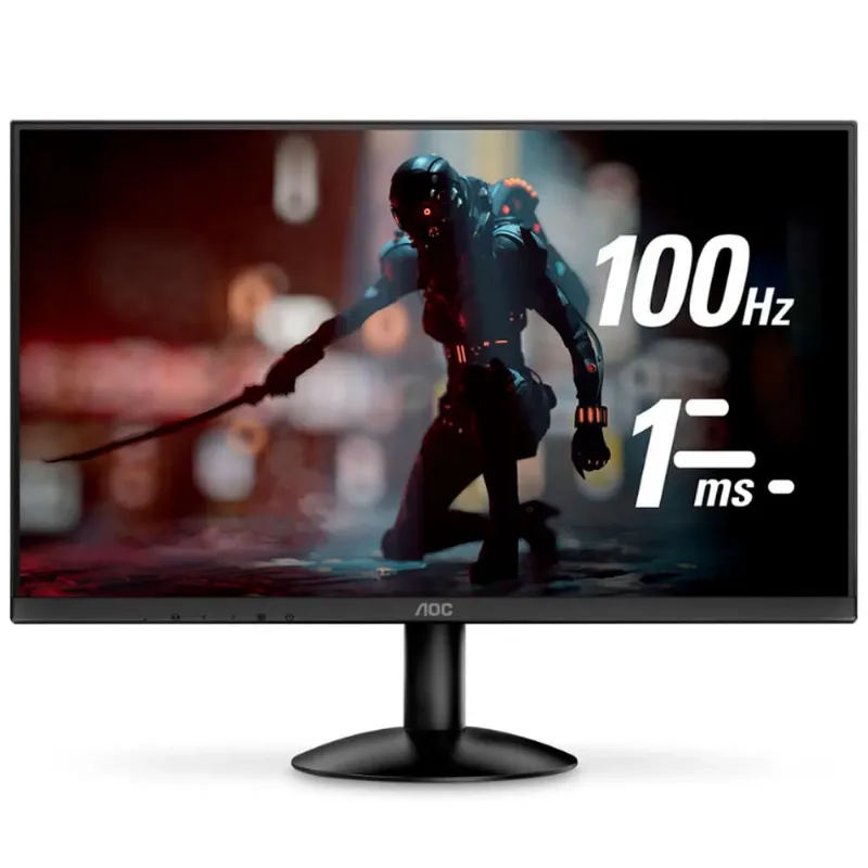 Monitor AOC 23,8 Widescreen Led Full HD HDMI/VGA 24B30HM2 Preto