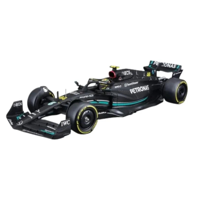Miniatura Fórmula 1 Mercedes Benz W14 44 L. Hamilton 2023 1/24 Burago 28028