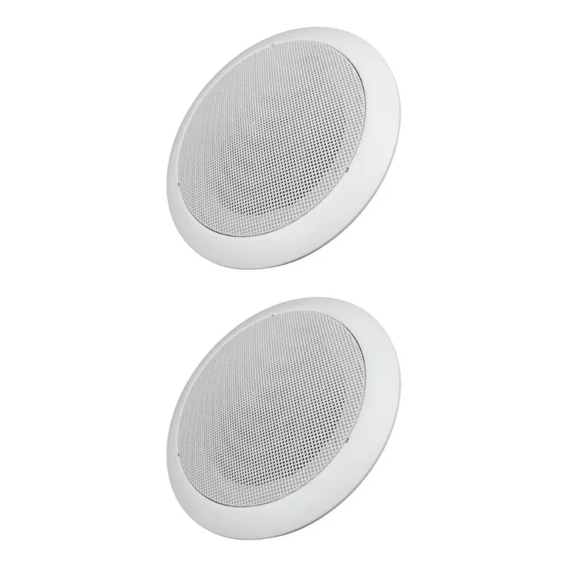 Kit 2 Base Arandela Teto Plastico Fiamon Alto Falante 6