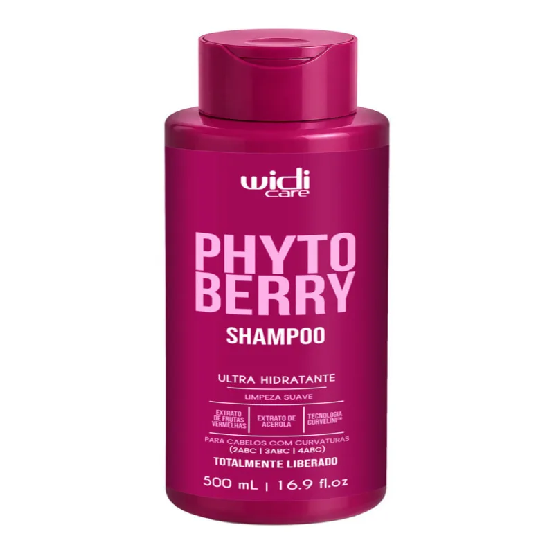 Shampoo Widi Care Phyto Berry Ultra Hidratante 500ml - WIDI CARE