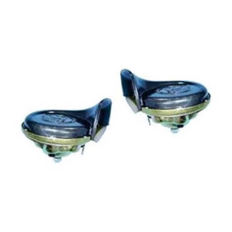 46200 BUZINA CARACOL DUPLA COM SOM AGUDO E GRAVE 12V UNIVERSAL FREQUÊNCIA 400 A 500 HZ Fornec: CLAS