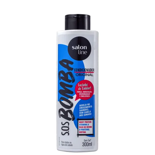 Condicionador Bomba De Vitaminas 300ml Salon Line - SALON LINE - Higiene E Beleza