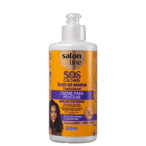 Cr P/pentear Salon Line 300ml Manga - SALON LINE - Higiene E Beleza
