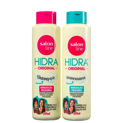 Kit Sh Cond Salon Line Hidra 300ml - SALON LINE - Higiene E Beleza
