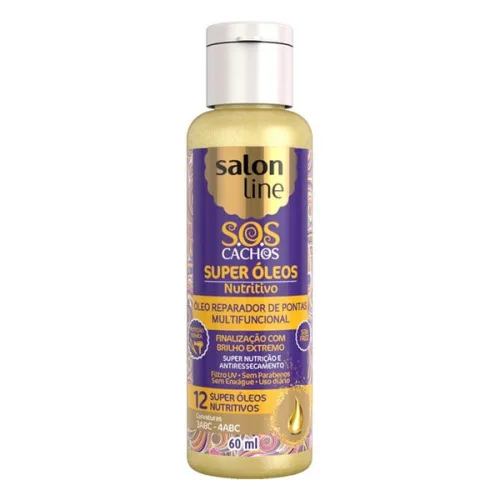 ÓLEO REP SALON LINE SUPER OLEOS NUT 60ML - SALON LINE