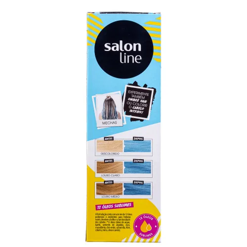 Tonalizante Color Express Fun Blue Unicorn - SALON LINE - Higiene E Beleza