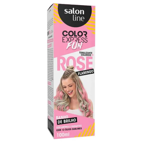 Tonalizante Color Express Fun Rose Flamingo - Higiene E Beleza