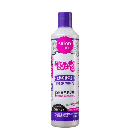 Todecach Sh 300mlcachos Dos Sonhoss - SALON LINE - Higiene E Beleza
