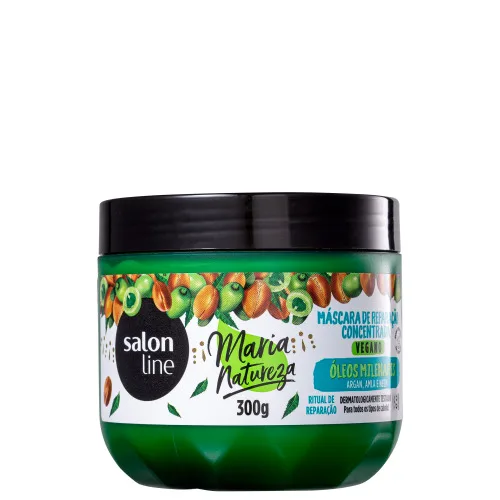 Mascara Maria Natureza 300g Oleos M. - SALON LINE - Higiene E Beleza