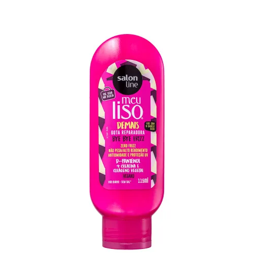 Defrizante Salon Line Meu Liso Desmaia Gota Reparadora 115ml - SALON LINE - Higiene E Beleza