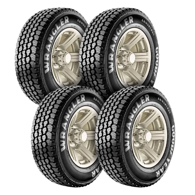 Kit 4 Pneus Aro 17 Goodyear Wrangler Armortrac 265/65R17 112H