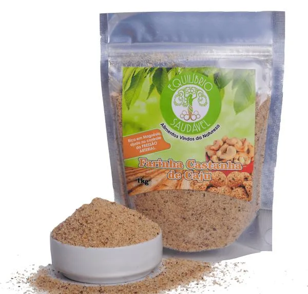 Farinha De Castanha De Caju 1kg - Não Informado - Mercearia