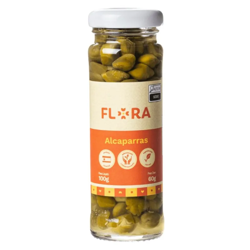 Alcaparras Espanhola Flora 100g - La Cumparista - Importados