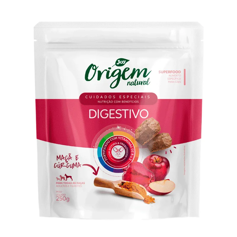 Petisco para Cães Origem Natural Cuidados Especiais Digestivo 250 g