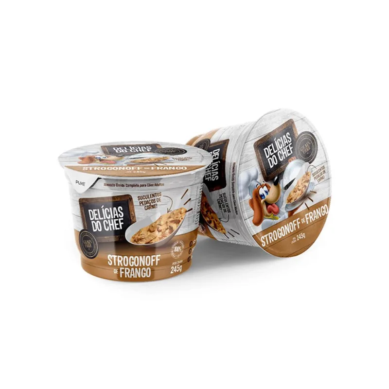 Alimento para Cães Delicias do Chef Strogonoff de Frango 245g
