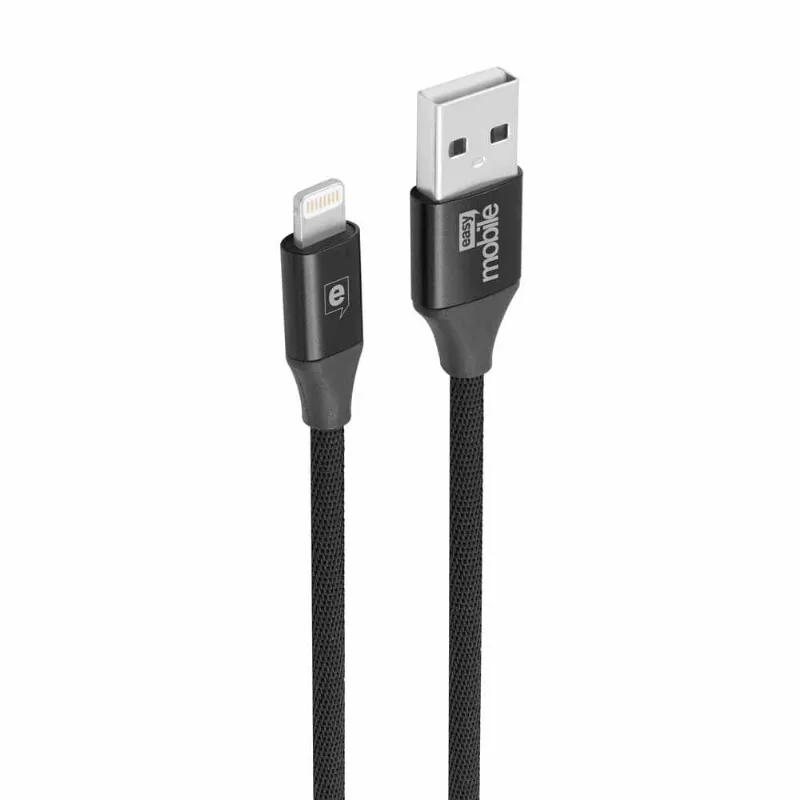Cabo De Iphone Easy Mobile 1.5m Preto