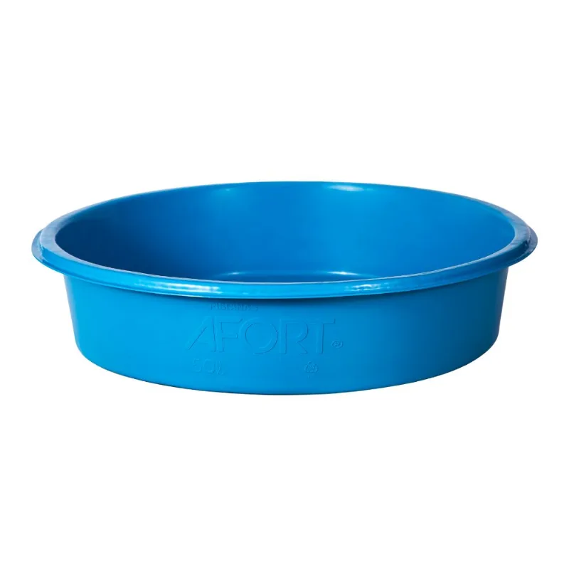 Piscina/Caixa Multiuso Redonda Sem Tampa 50l Azul Afort