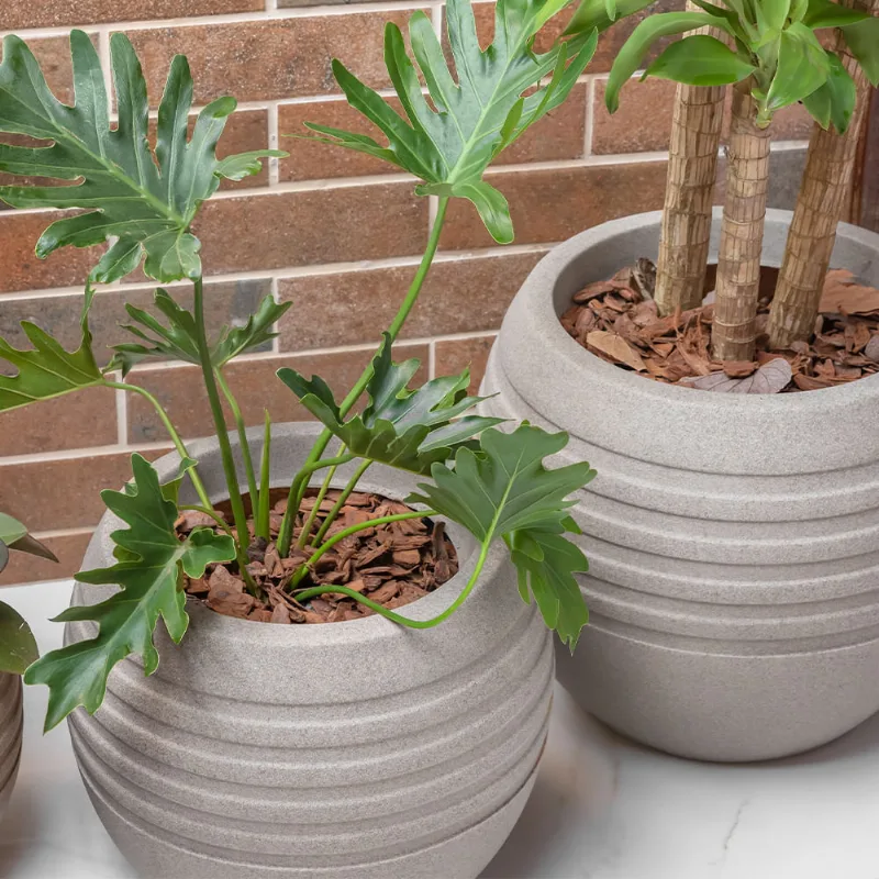 Vaso Canela Bege (34Cm) - Terrano