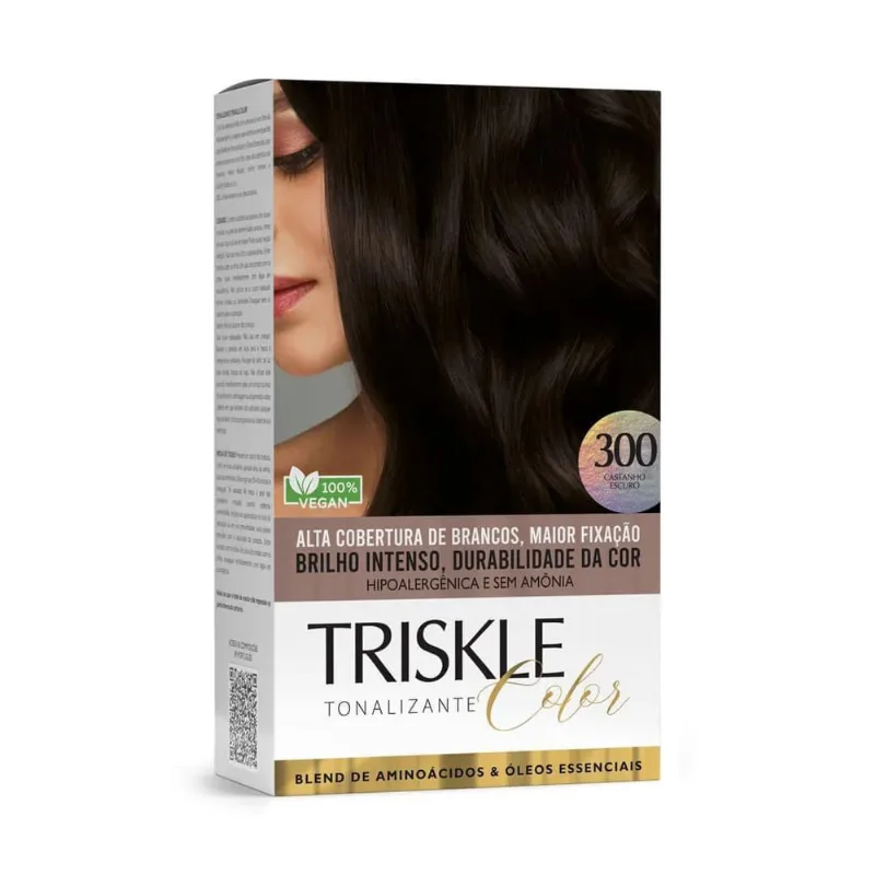 Triskle Tonalizante Color - 300 Castaho Escuro