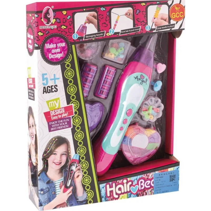 Bijuteria E Micanga Kit Cabelo Fashion