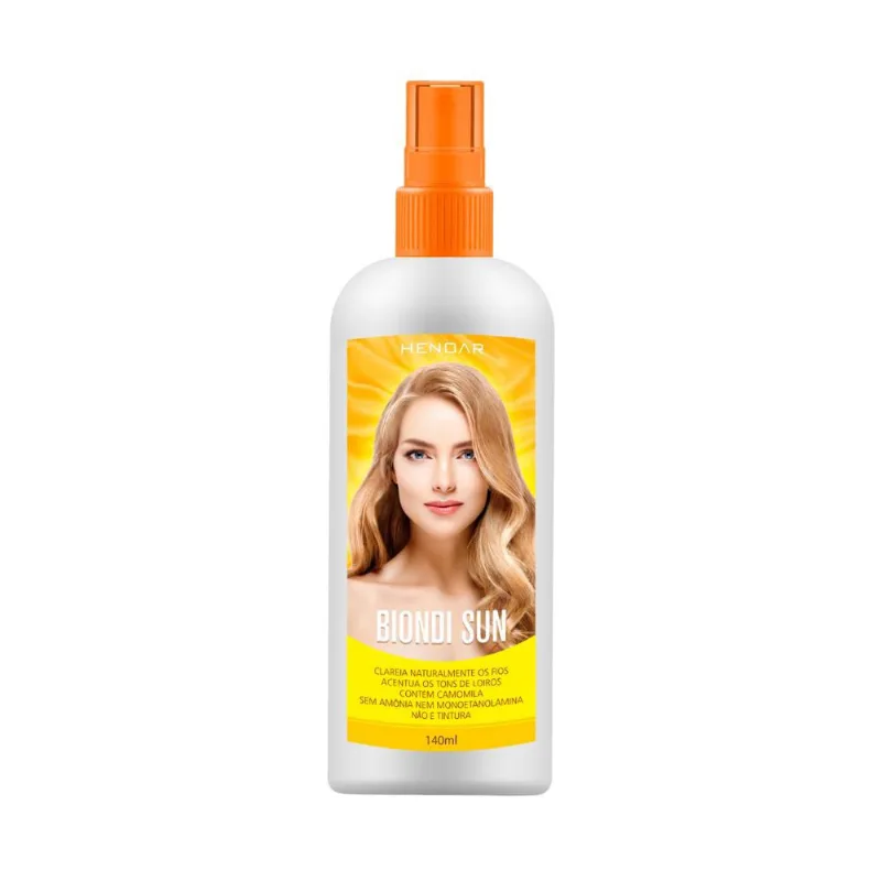 Loção Clareadora Cabelos Loiros Biondi Sun Labotrat 140ml