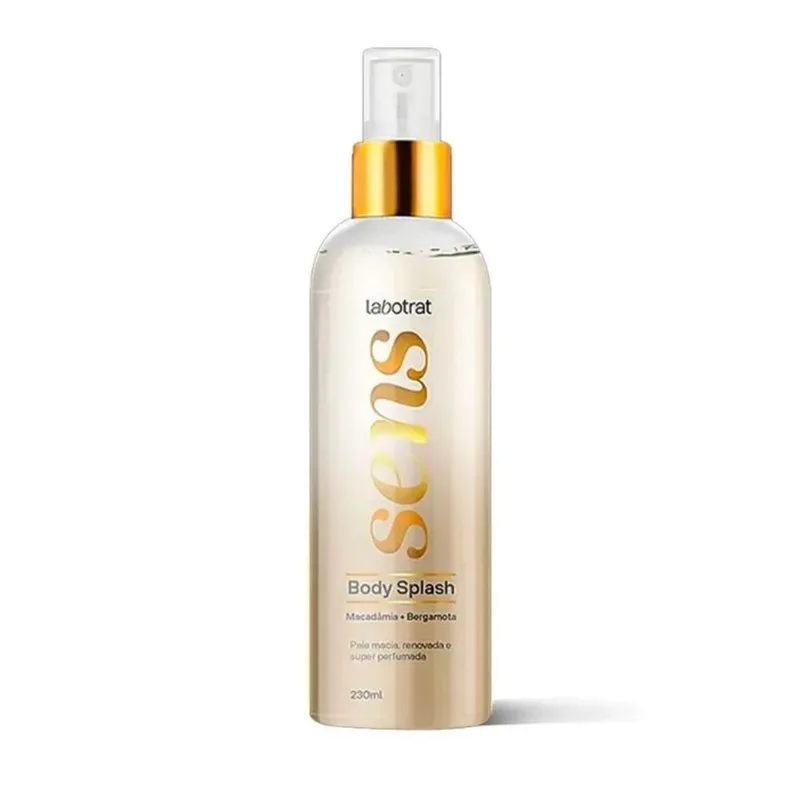 Body Splash Macadamia e Bergamota 230ML - labotrat sens