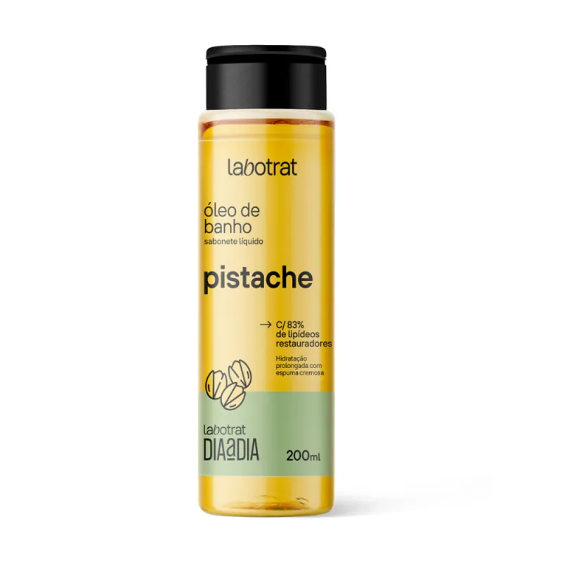 Sabonete Líquido Óleo de Banho Labotrat Pistache Dia a Dia 200ml - LABOTRAT