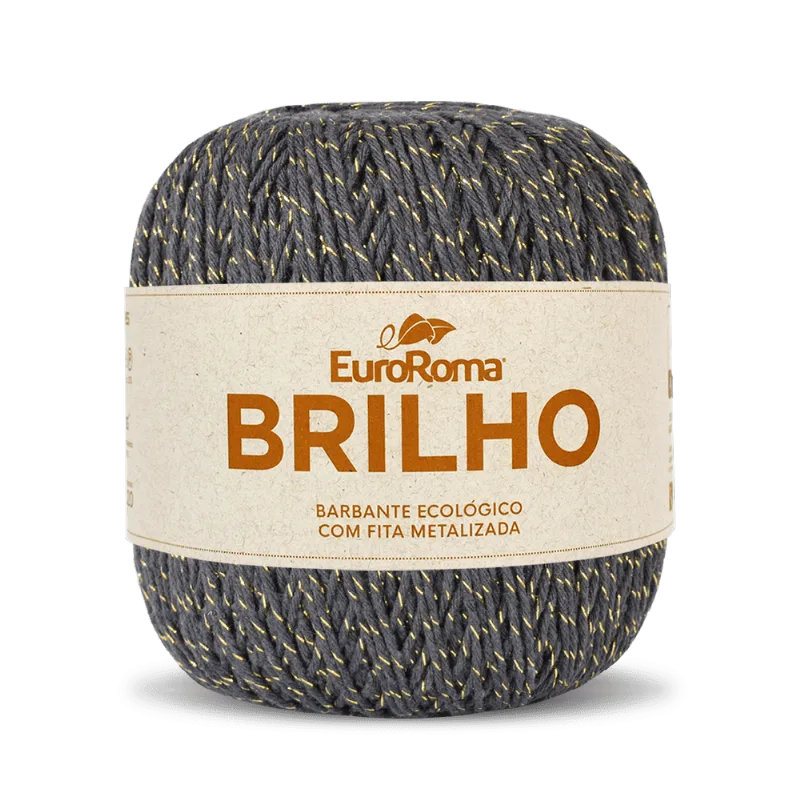 Barbante Euroroma Brilho Ouro 4/6 400g C/406m CHUMBO