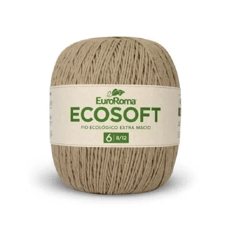 Barbante Euroroma Ecosoft 8/12 422g C/452m MELANCIA
