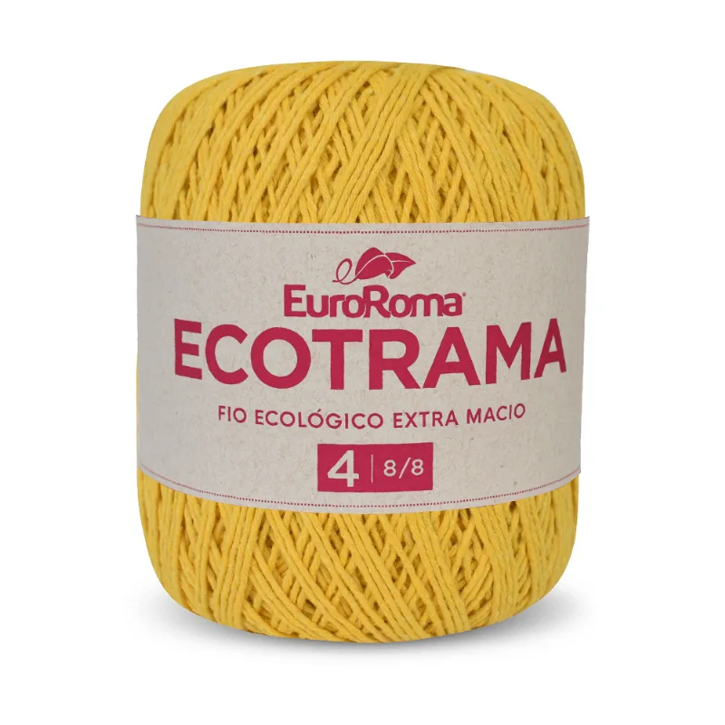 Fio Euroroma Ecotrama 8/8 200g C/340m OURO