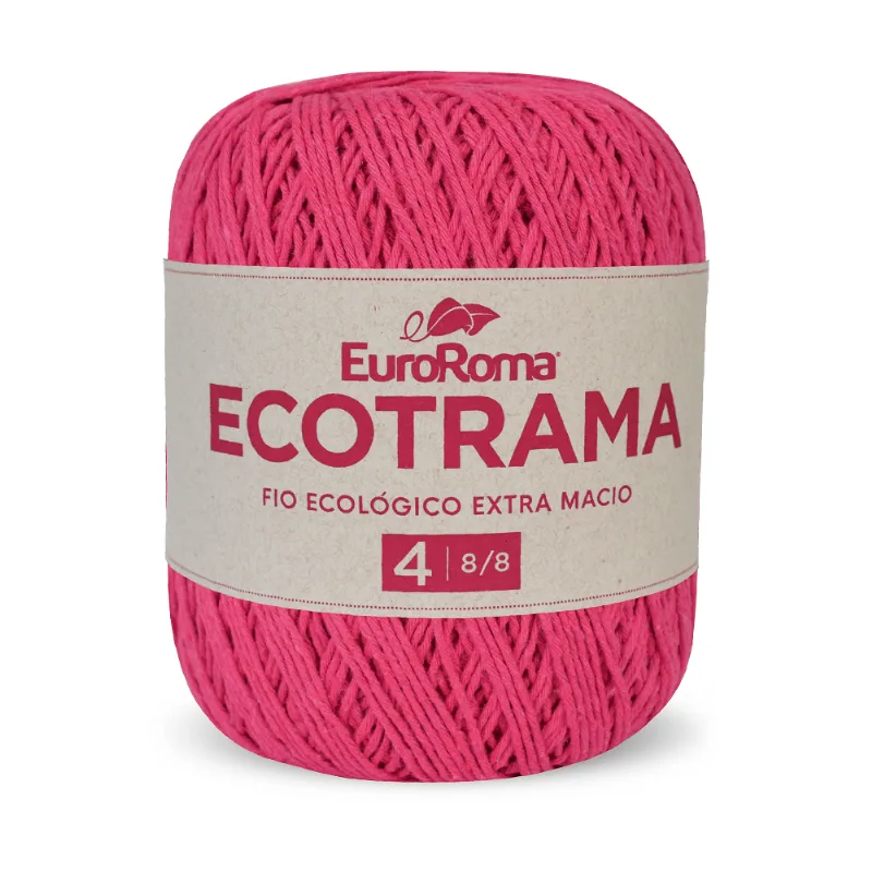 Fio Euroroma Ecotrama 8/8 200g C/340m PINK
