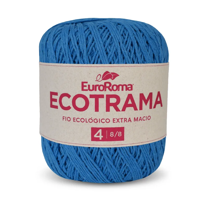 Fio Euroroma Ecotrama 8/8 200g C/340m AZUL PISCINA