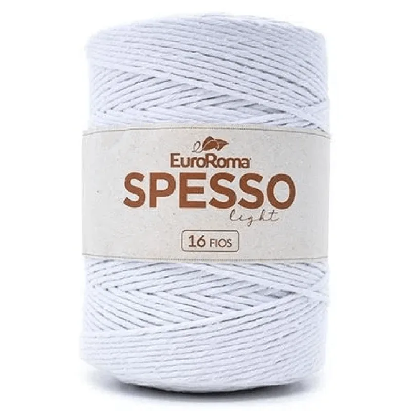 Barbante Euroroma Spesso 4/16 1kg C/381m BRANCO
