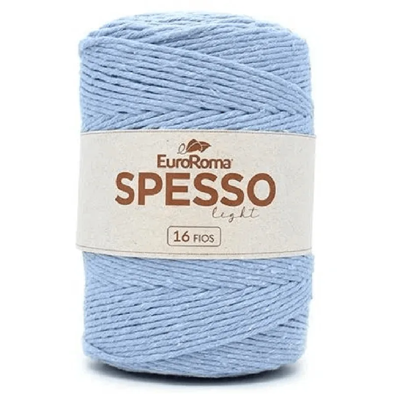 Barbante Euroroma Spesso 4/16 1kg C/381m AZUL BEBE
