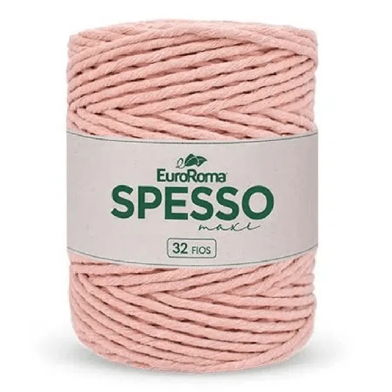 Barbante Euroroma Spesso 4/32 1kg C/ 191m Cru SALMAO